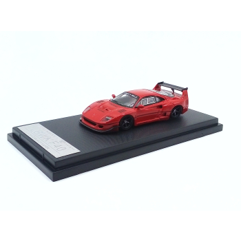 Ferrari F40 LBWK Liberty Walk red Limited Edition 315/499 + decal - skala 1:64 - Street Warrior